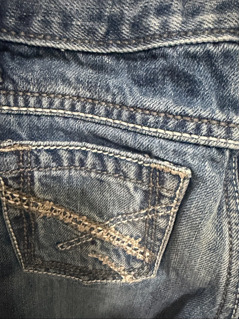 Wrangler 20X Kids Blue Denim Jeans - 7 Slim
